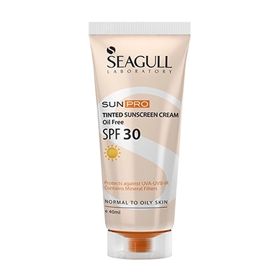 ضد آفتاب فیزیکال پوست چرب SPF30 سی گل