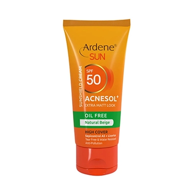ضد آفتاب ژل کرم فاقد چربی SPF50 آردن