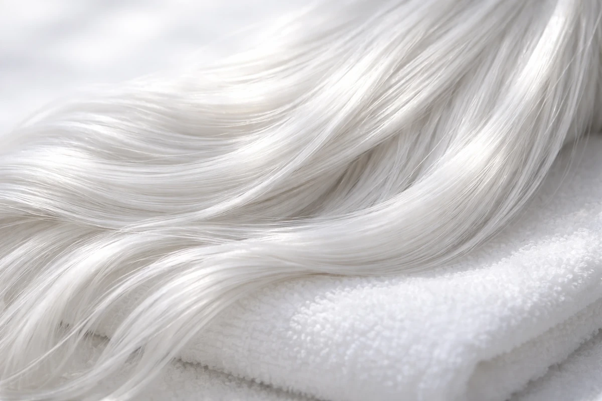 Effect of White Hair Shampoos