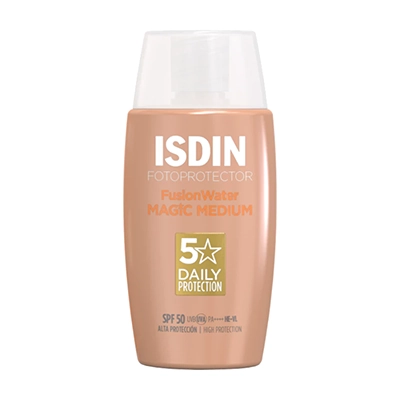 ضد آفتاب رنگی فیوژن واتر ایزدین (ISDIN Fusion Water Color)