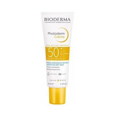 ضد آفتاب بایودرما مناسب پوست خشک (Photoderm Cream SPF 50+)