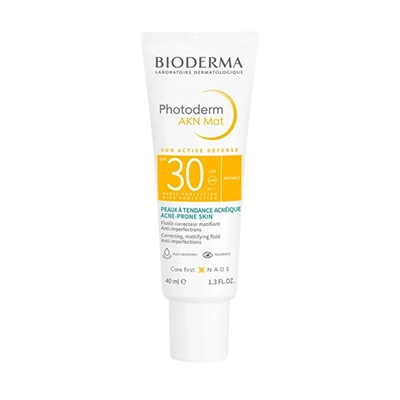 ضد آفتاب بایودرما مدل Photoderm AKN Mat