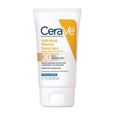 کرم ضد آفتاب آبرسان سراوی  مدل Hydrating Mineral Sunscreen