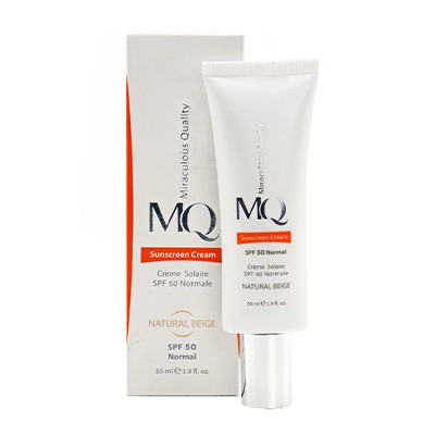 کرم ضد آفتاب رنگی ام کیو نرمال SPF50