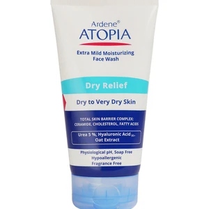 شوینده صورت اتوپیا مرطوب کننده حاوی اوره 5% مدل Dry Relief حجم 150 میل