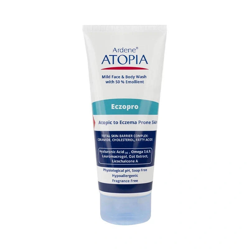 شوینده صورت و بدن اتوپیا مدل Eczopro مناسب پوست اگزمایی حجم 200 میل-1