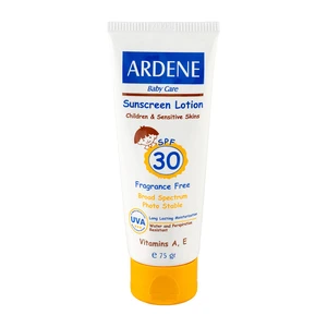 لوسیون ضد آفتاب دارای SPF30 مدل Fragrance Free مناسب کودکان  حجم 75 گرم