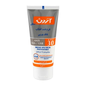 ضد آفتاب آردن مدل Oil Free بی رنگ مناسب آقایان دارای SPF30 حجم 60 گ