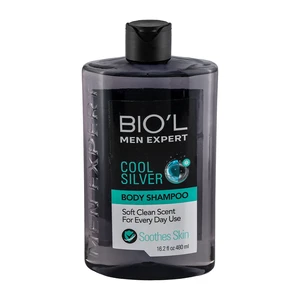 شامپو بدن Cool Silver آقایان 480 میلی لیتر