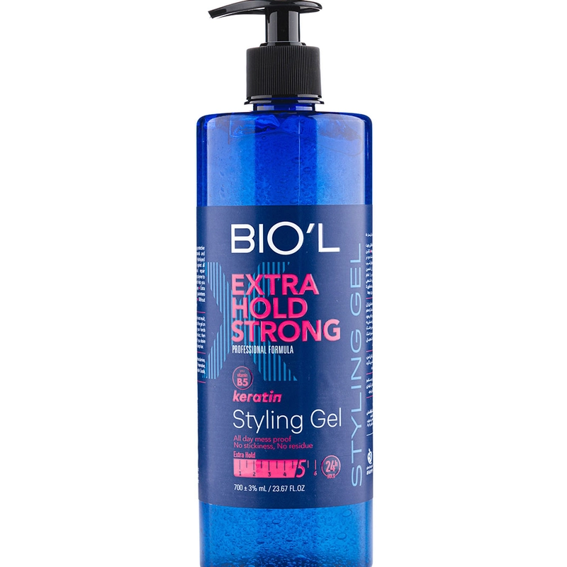 ژل حالت دهنده مو پمپی Extra Hold Strong حجم 700 میلی لیتر-1