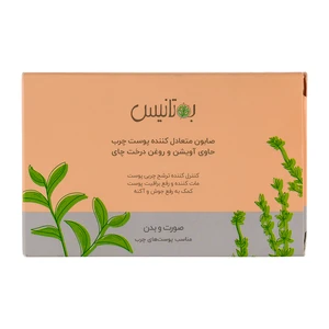 صابون متعادل کننده چربی بوتانیس Oily مناسب پوست چرب و مستعد آکنه 100 گرم