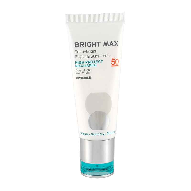 ضد آفتاب فیزیکال بی رنگ Tone Bright دارای SPF 50 انواع پوست-1