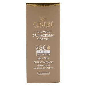 کرم ضد آفتاب سینره رنگی دارای SPF30 مناسب بانوان حجم 50 میلی لیتر