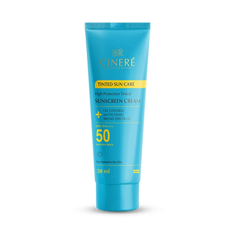کرم ضدآفتاب رنگی با SPF50 مناسب پوست نرمال تا خشک-1