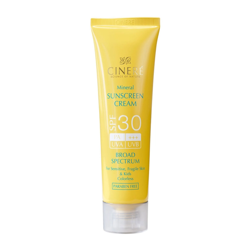 کرم ضد آفتاب بی رنگ SPF30 پوست حساس-1