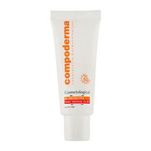 کرم ضد آفتاب بی رنگ کامپودرما reprotective حاوی SPF50 پوست حساس و خشک