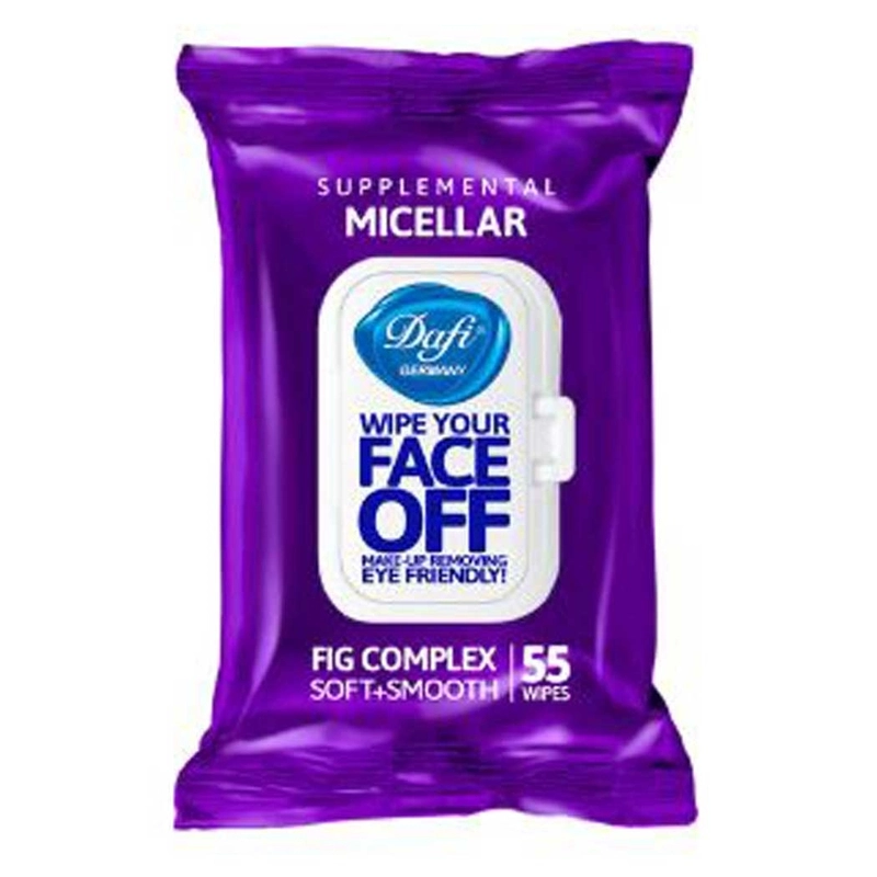 دستمال مرطوب پاک کننده آرایش میسلار 55 عدد-1