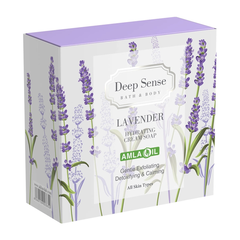 صابون شستشو کرمی مدل Lavender حجم 75 گرم-1