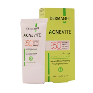 فلوئید ضد آفتاب درمالیفت Acnevite پوست چرب و آکنه دار
