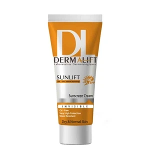 کرم ضد آفتاب بی رنگ SPF50 پوست خشک