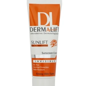 کرم ضد آفتاب بی رنگ SPF50 پوست چرب