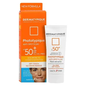 فلوئید ضدآفتاب ضد لک و روشن کننده SPF50 حجم 40 میل