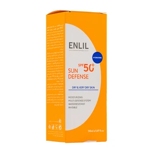 کرم ضد آفتاب بی رنگ انلیل Sun Defense حجم50 میلی لیتر
