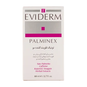 تونیک تقویت کننده مو اویدرم مدل Palminex  انواع مو 80 میلی لیتر