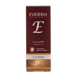 ماسک مو تقویت‌کننده اویدرم مدل Evidry موهای خشک و آسیب‌دیده 150 میلی لیتر