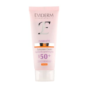 کرم  ضد آفتاب روشن کننده رنگی spf50 پوست دارای  لک