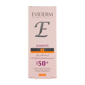 کرم  ضد آفتاب روشن کننده رنگی اویدرم spf50