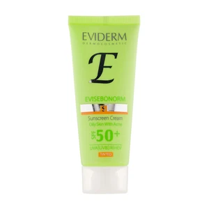 کرم ضدآفتاب  رنگی SPF50 پوست چرب و دارای جوش