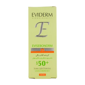 کرم ضدآفتاب  اویدرم SPF50 پوست چرب و دارای جوش