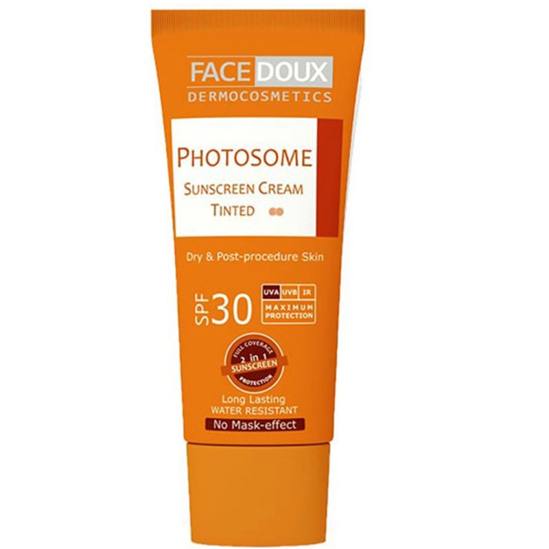 ضد آفتاب رنگی فیس دوکس فوتوزوم با SPF30 مناسب انواع پوست حجم 40 میلی لیتر