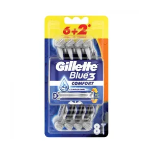 خود تراش Blue 3 Comfort بسته 8 عددی