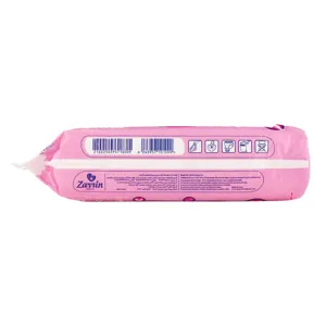 نوار بهداشتی بالدار پنبه ای گود مود مدل کلاسیک تیک سایز بزرگ صورتی چسبندگی خوب