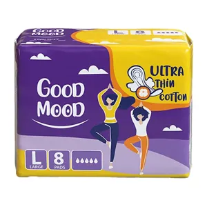 نوار بهداشتی مدل اولترا کتان سایز بزرگ بسته 8 عددی