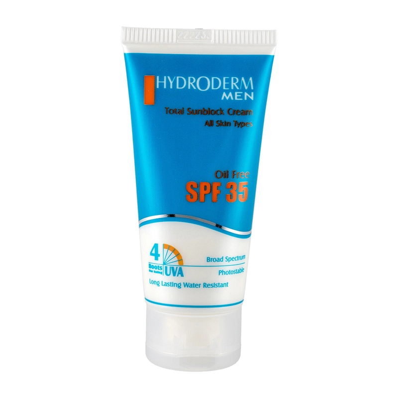 کرم ضد آفتاب  بی رنگ دارای SPF35 مناسب آقایان حجم 50 میلی لیتر-1