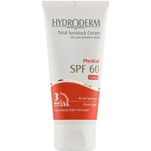 کرم ضد آفتاب رنگی دارای SPF60 مناسب پوست خشک و حساس حجم 50 میلی لیتر