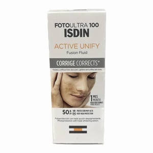 کرم ضد آفتاب بی رنگ ایزدین Active Unify دارای SPF50