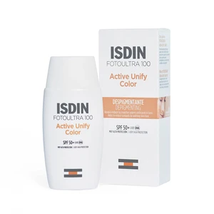 فلوئید ضد آفتاب رنگی ACTIVE UNIFY دارای SPF50 انواع پوست