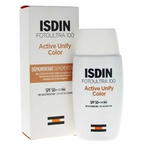 فلوئید ضد آفتاب رنگی ایزدین ACTIVE UNIFY SPF50 انواع پوست