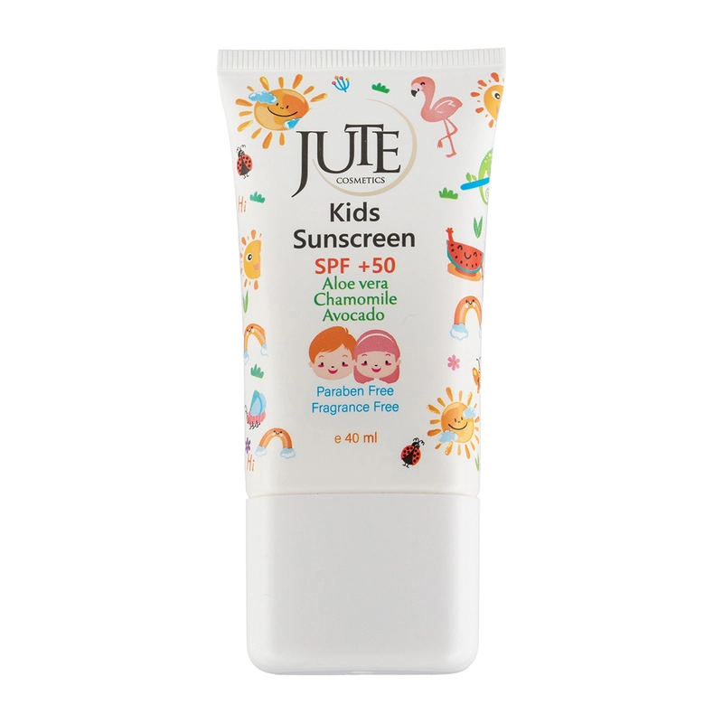 کرم ضد آفتاب فاقد پارابن بی رنگ مخصوص کودکان SPF50 حجم 40 میلی لیتر-1