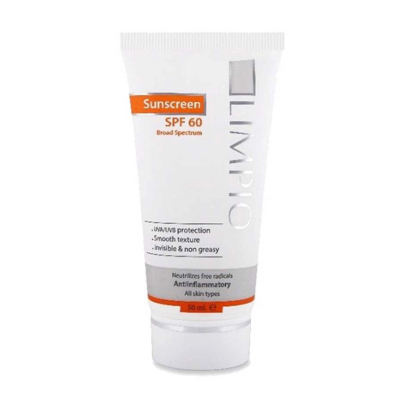 کرم ضد آفتاب بی رنگ SPF60 انواع پوست-1