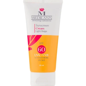 کرم ضد آفتاب رنگی SPF60 پوست چرب و معمولی