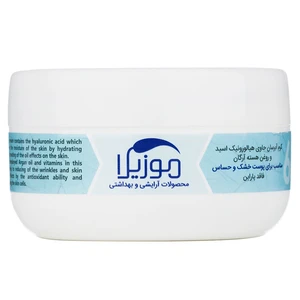 کرم آبرسان کاسه ای موزیلا هیالورونیک اسید و آرگان پوست خشک و حساس