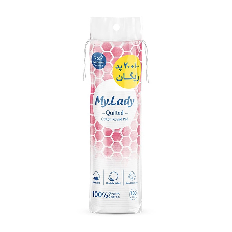 پد پاک کننده آرایش مدل Quilted بسته 100 عددی-1