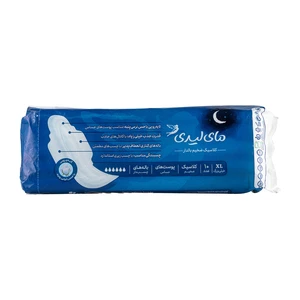 نوار بهداشتی کتانی Classic Thick بزرگ 10 عددی