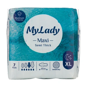 نوار بهداشتی نیمه ضخیم مای لیدی Maxi Thick خیلی بزرگ