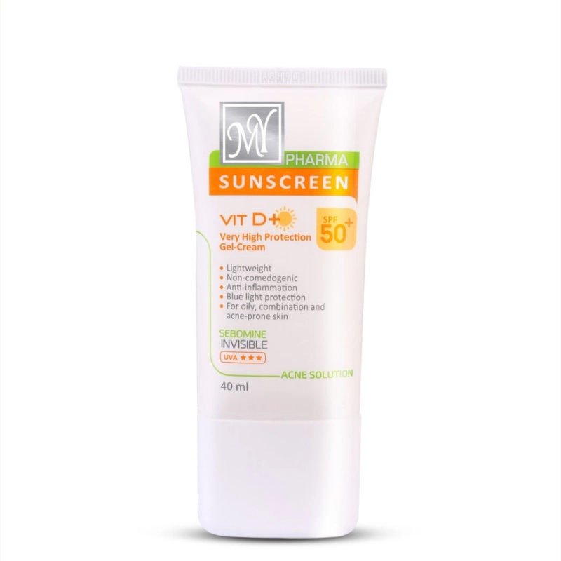 کرم ضد آفتاب بی رنگ Acne Solution دارای SPF50 پوست چرب و مختلط-1